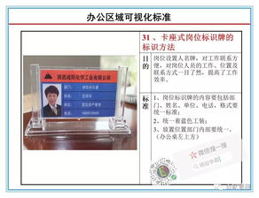 現場管理 工廠辦公區(qū)域現場可視化管理標準